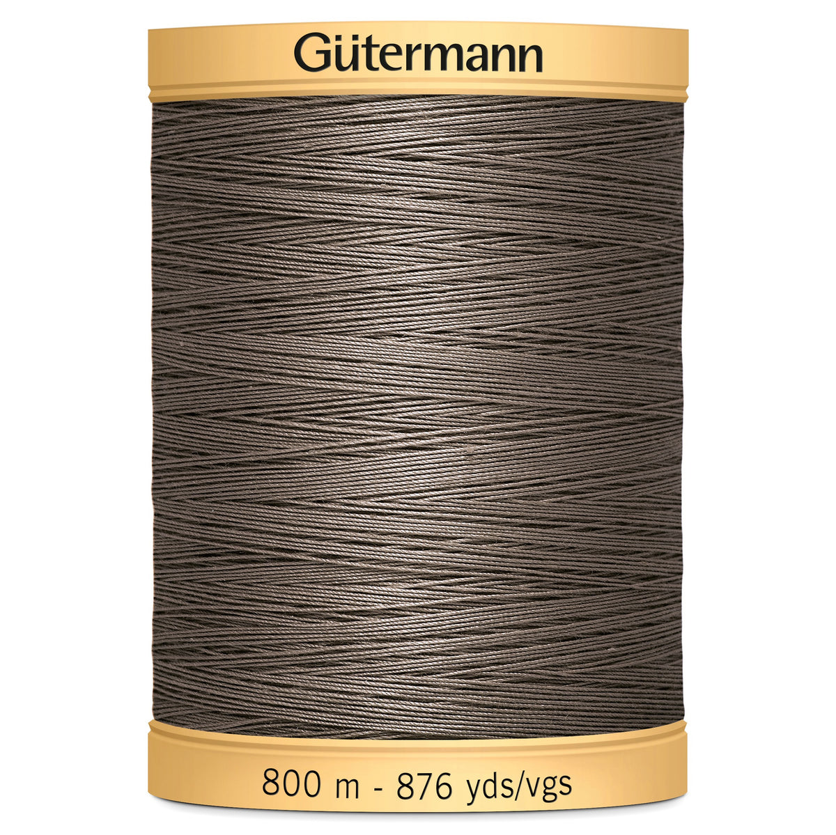 Gutermann Cotton 1225 Medium Brown 800m Reel