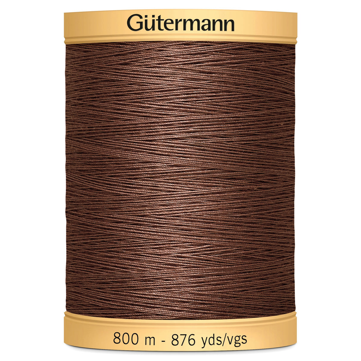 Gutermann Cotton 2724 Brown 800m Reel