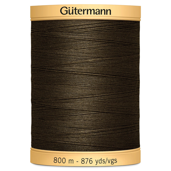 Gutermann Cotton 2960 Dark Brown 800m Reel