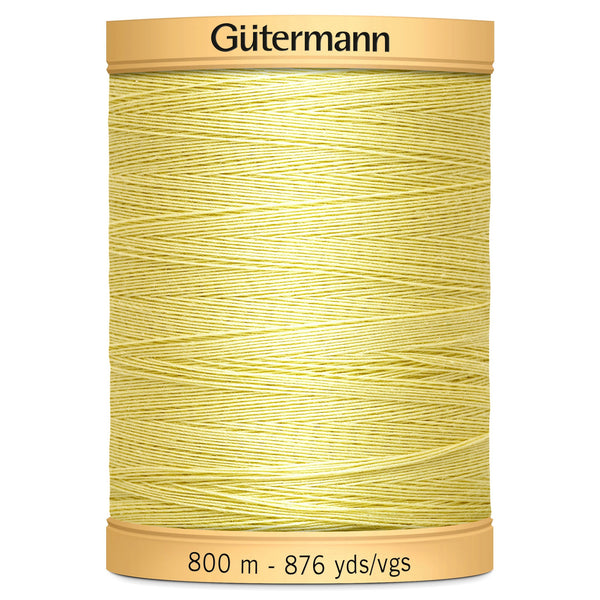 Gutermann Cotton 349 Pale Yellow 800m Reel