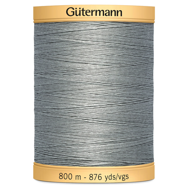 Gutermann Cotton 6206 Grey 800m Reel