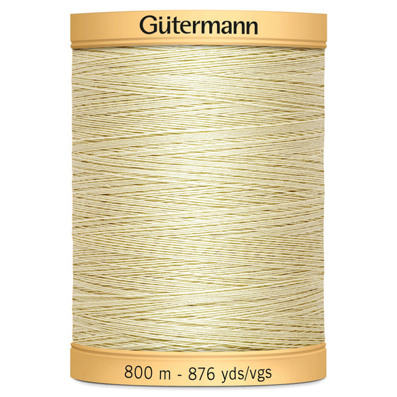 Gutermann Cotton 828 Pale Sunshine 800m Reel