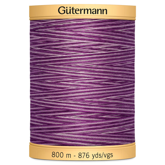 Gutermann Cotton 9978 Purple 800m Reel