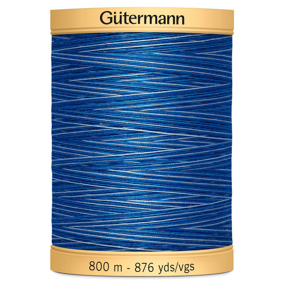 Gutermann Cotton 9986 Dark Blue 800m Reel