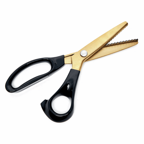 Hemline Gold Pinking Shears 23.5cm/9.25in