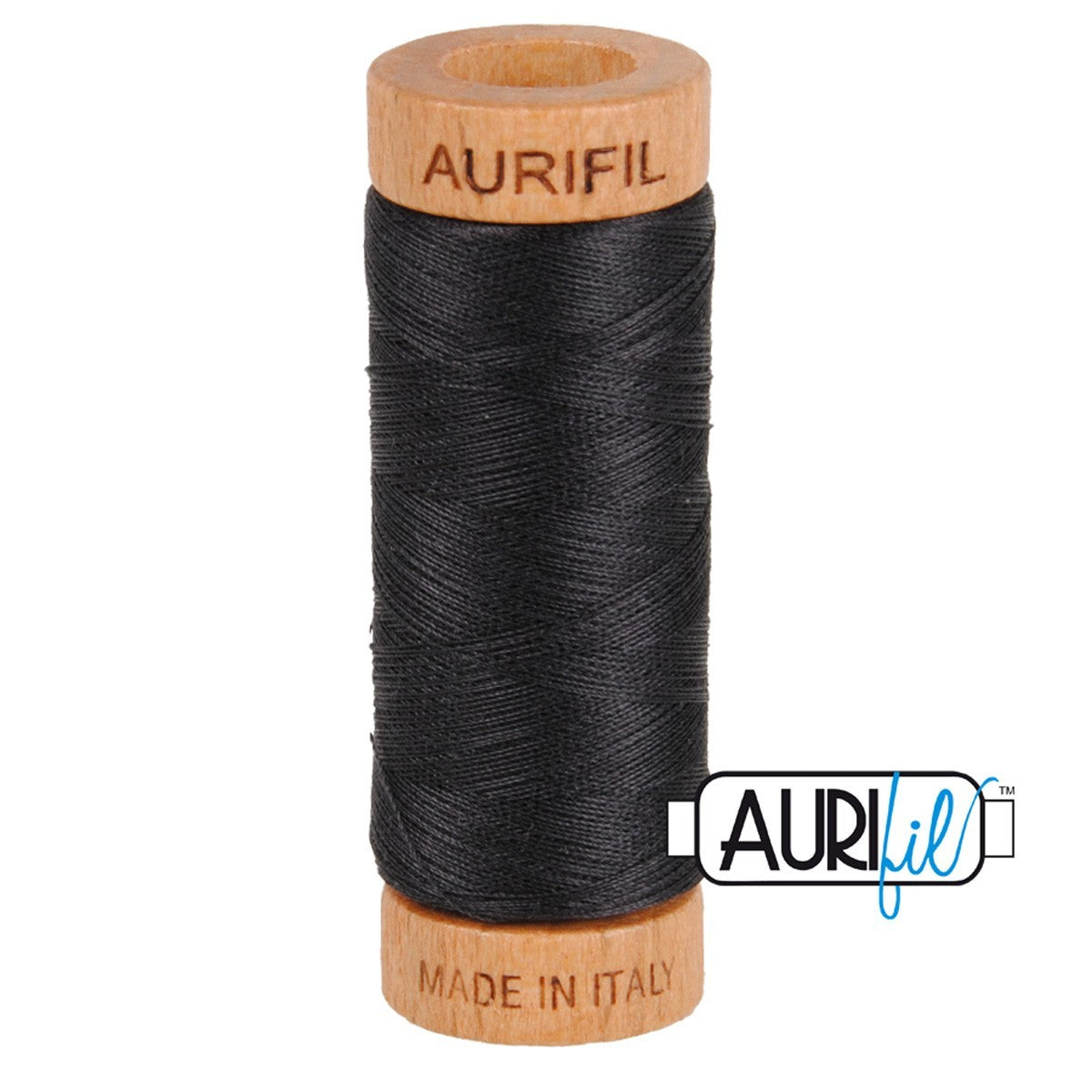 Aurifil 80 4241 Very Dark Grey 274m