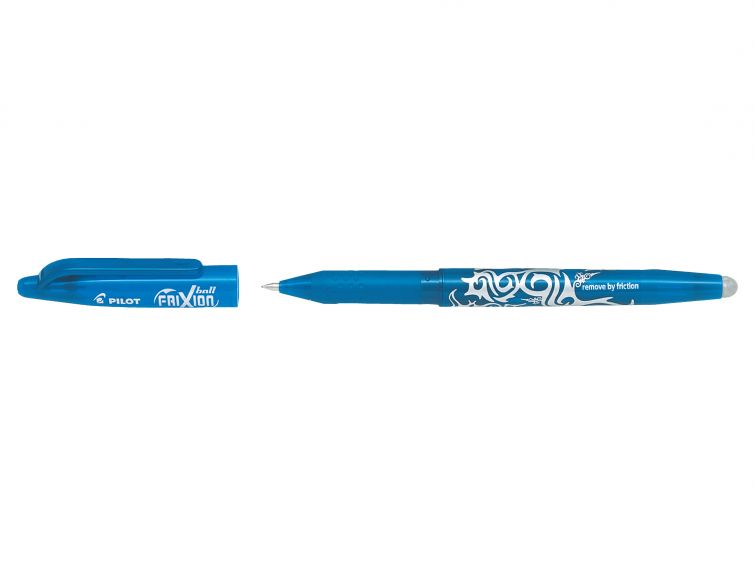 Pilot FriXion Pen Iron off Gel Pen, Medium Tip, LIGHT BLUE