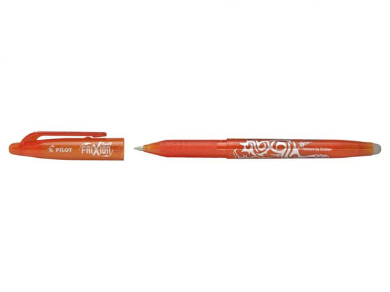 Pilot FriXion Pen Iron off Gel Pen, Medium Tip, ORANGE