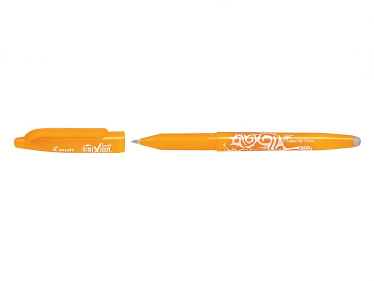 Pilot FriXion Pen Iron off Gel Pen, Medium tip, APRICOT ORANGE