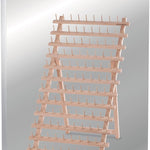 Wood Thread Rack Fully Assembled Natural Wood Various Sizes