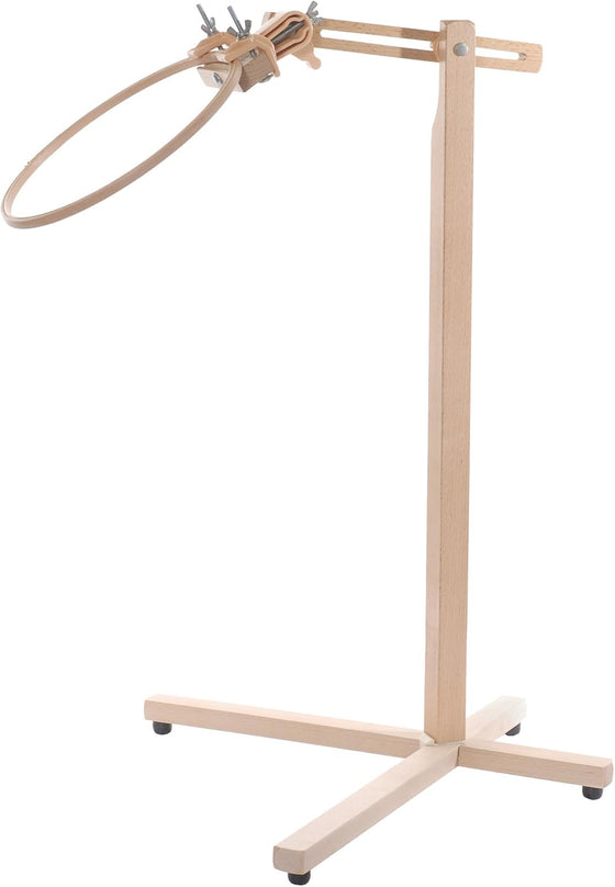 Posilock Floor Stand for Embroidery, Quilting Hoops and Rotating Frames up to 18" or 24"