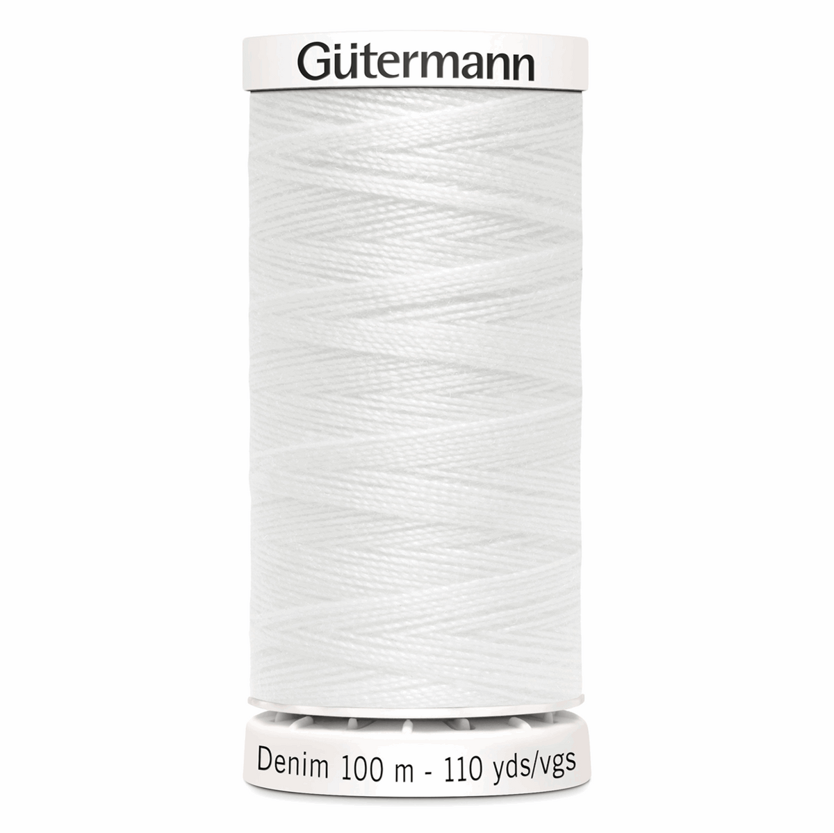 Gutermann Denim 1016 White 100m Reel