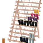 Wood Thread Rack Fully Assembled Natural Wood Various Sizes