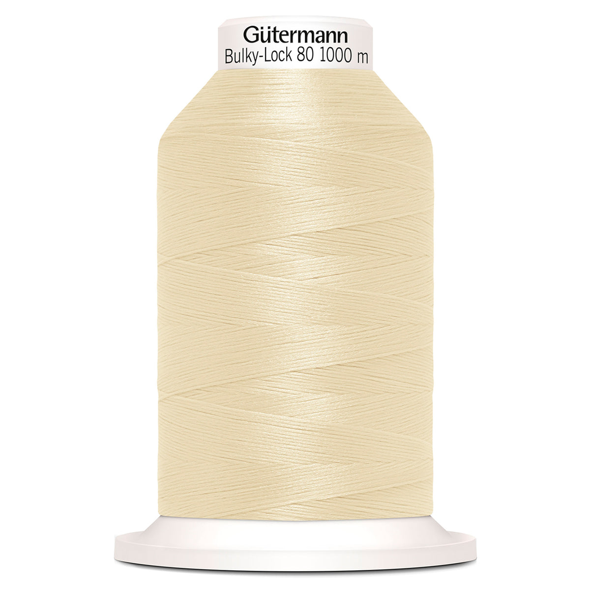 Gutermann Bulky Lock 80 414 Cream 1000m Cone