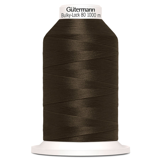 Gutermann Bulky Lock 80 696 Brown 1000m Cone