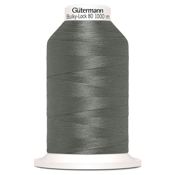 Gutermann Bulky Lock 80 701 Dark Grey 1000m Cone