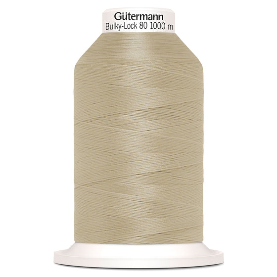 Gutermann Bulky Lock 80 722 Beige 1000m Cone