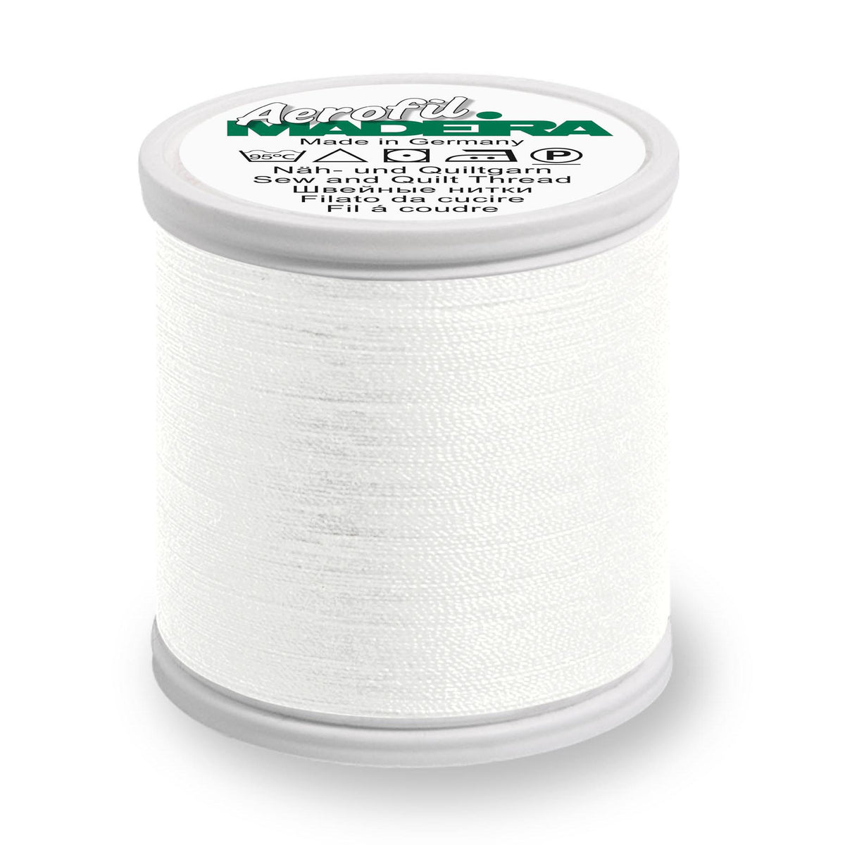 Madeira Aerofil 120 8020 Natural White 100m Reel