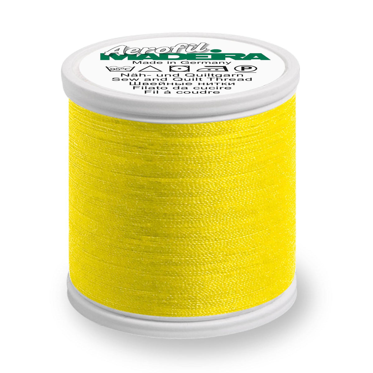 Madeira Aerofil 120 8230 Neon Yellow 100m Reel