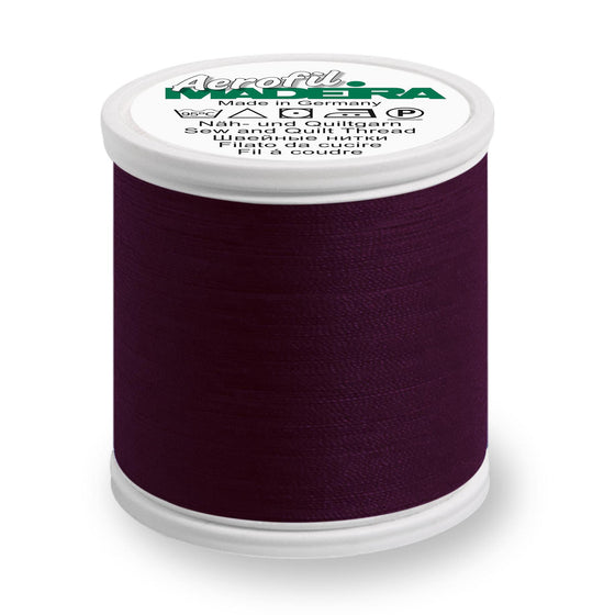 Madeira Aerofil 120 8355 Dark Burgundy 100m Reel