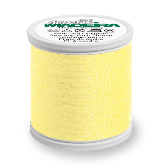 Madeira Aerofil 120 8683 Pale Yellow 100m Reel