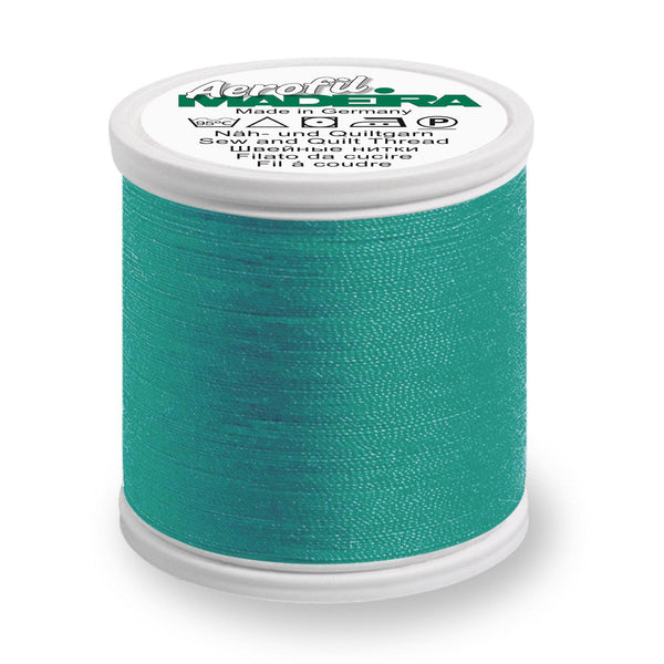 Madeira Aerofil 120 8970 Peacock Blue 100m Reel