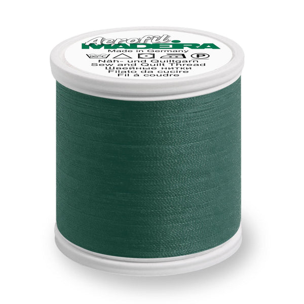 Madeira Aerofil 120 8975 Green Peacock 100m Reel