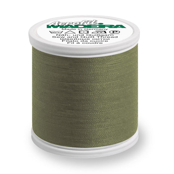 Madeira Aerofil 120 9969 Khaki 100m Reel