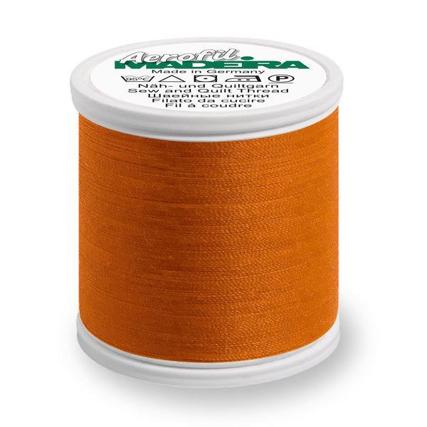 Madeira Aerofil 120 8678 Tangerine 400m Reel