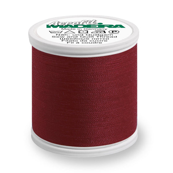 Madeira Aerofil 120 8811 Burgundy 400m Reel