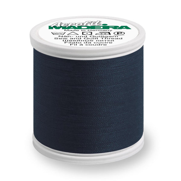 Madeira Aerofil 120 8965 Dark Indigo 400m Reel