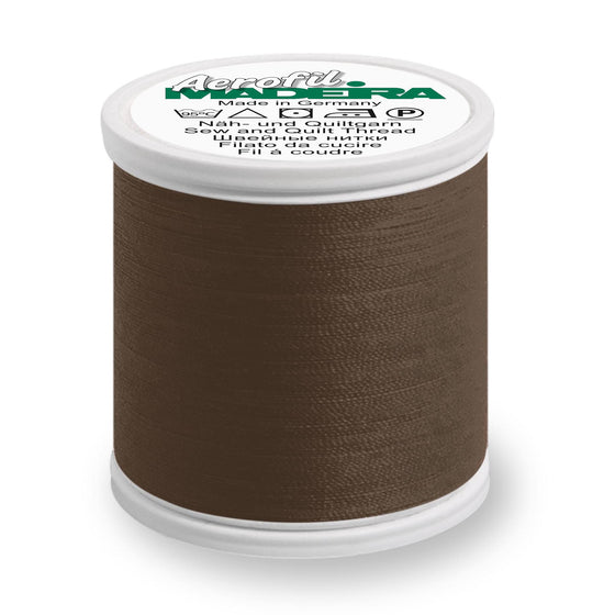 Madeira Aerofil 120 9291 Dark Brown 400m Reel