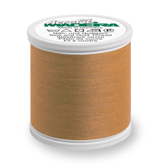 Madeira Aerofil 120 9500 Cardboard Brown 400m Reel