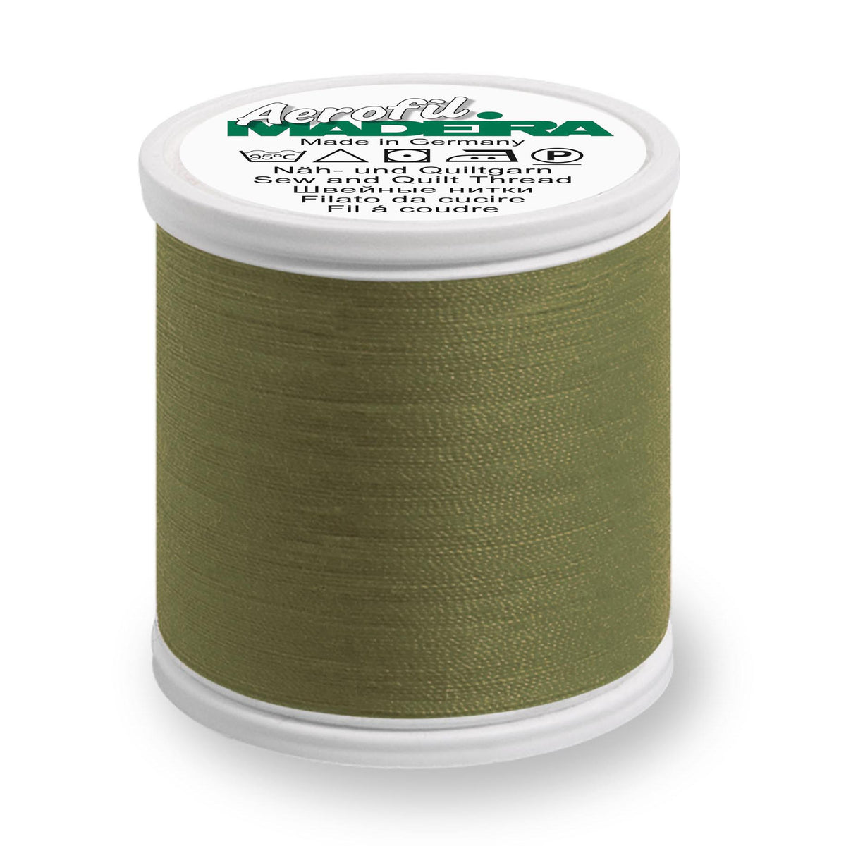 Madeira Aerofil 120 9565 Crocodile Green 400m Reel