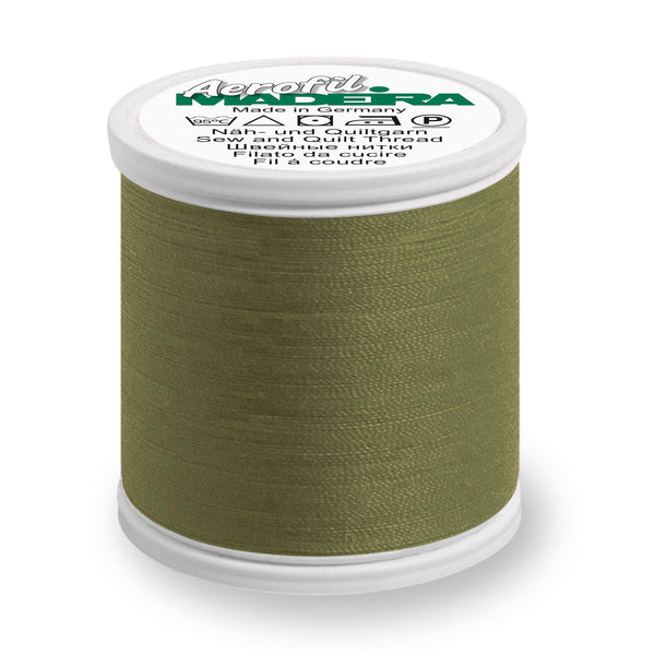 Madeira Aerofil 120 9565 Crocodile Green 400m Reel