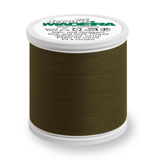 Madeira Aerofil 120 9957 Dark Khaki 400m Reel