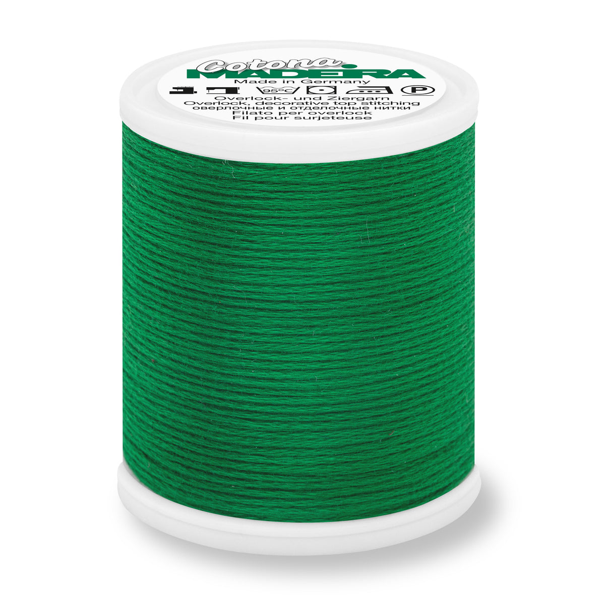 Madeira Cotona 4 1303 Green Grass 100m Reel