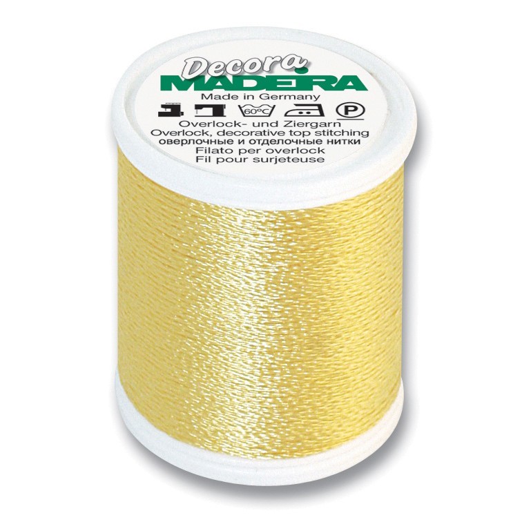 Madeira Decora 6 1525 Sunflower 100m Reel