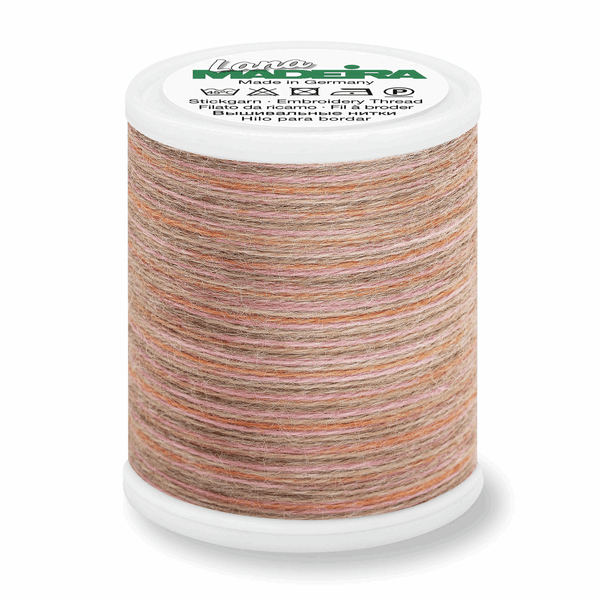 Madeira Lana 12 3381 Multi Soft Pink 200m Spool