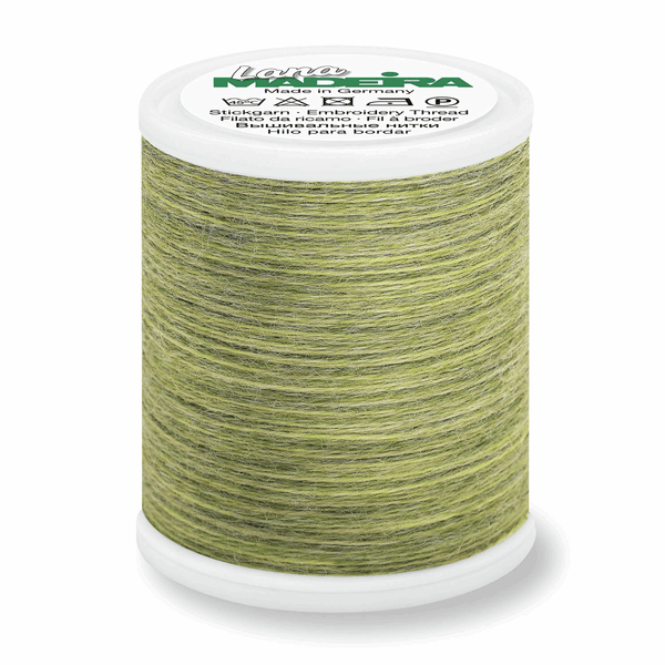 Madeira Lana 12 3394 Multi Green 200m Spool