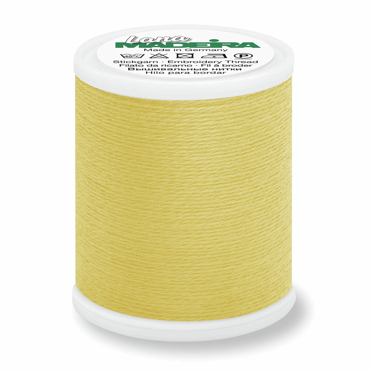 Madeira Lana 12 3724 Yellow 200m Spool