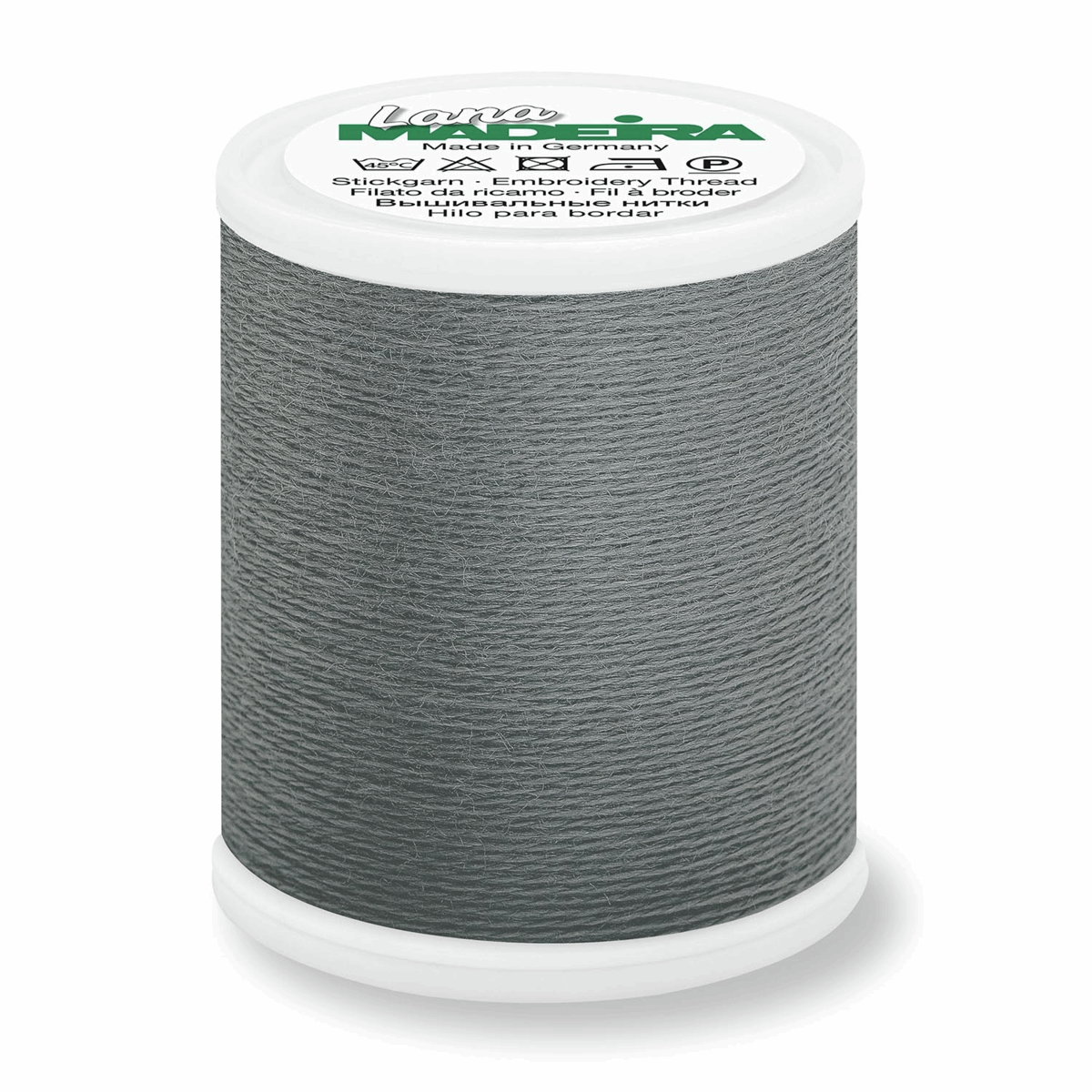 Madeira Lana 12 3837 Dark Grey 200m Spool