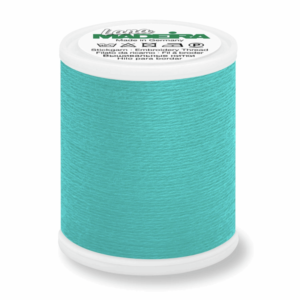 Madeira Lana 12 3876 Turquoise 200m Spool