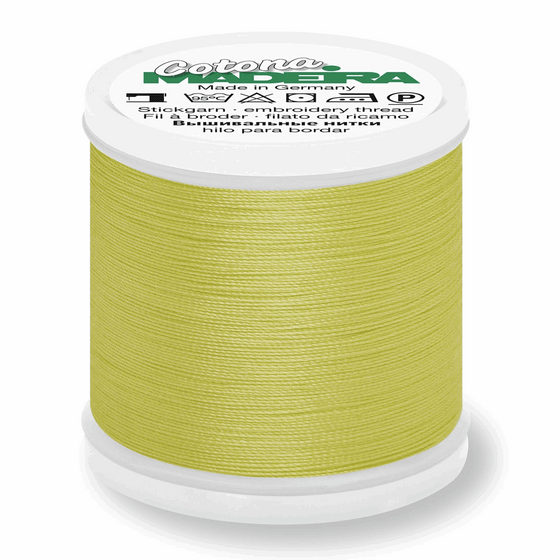 Madeira Cotona 30 575 Mustard Yellow 200m Reel