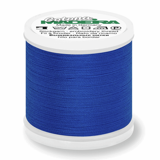 Madeira Cotona 30 581 Royal Blue 200m Reel