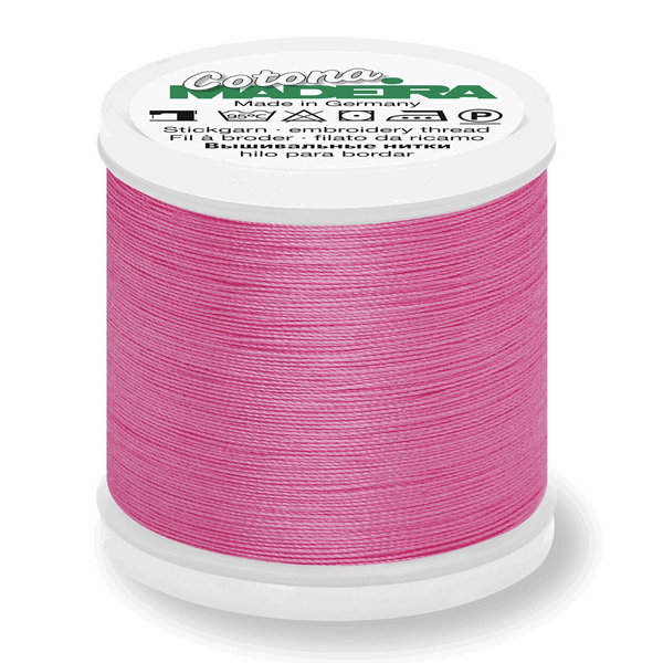 Madeira Cotona 30 611 Bubble Gum Pink 200m Reel