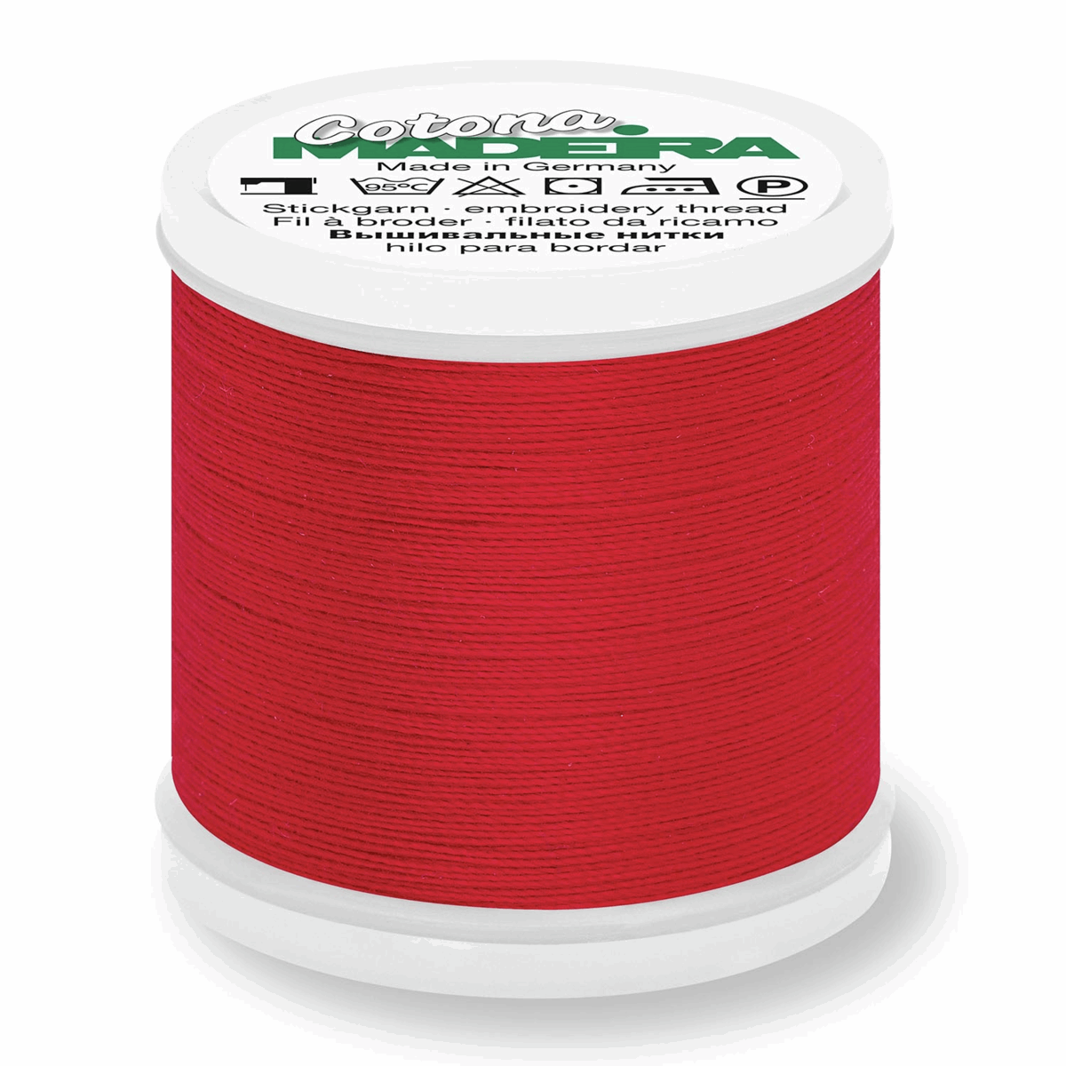 Madeira Cotona 30 621 Red 200m Reel