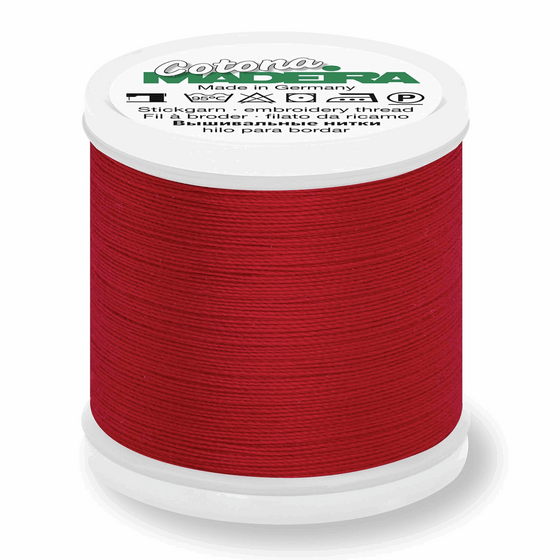 Madeira Cotona 30 622 Brick Red 200m Reel