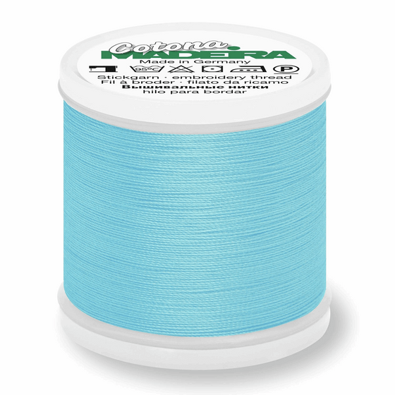 Madeira Cotona 30 633 Teal 200m Reel