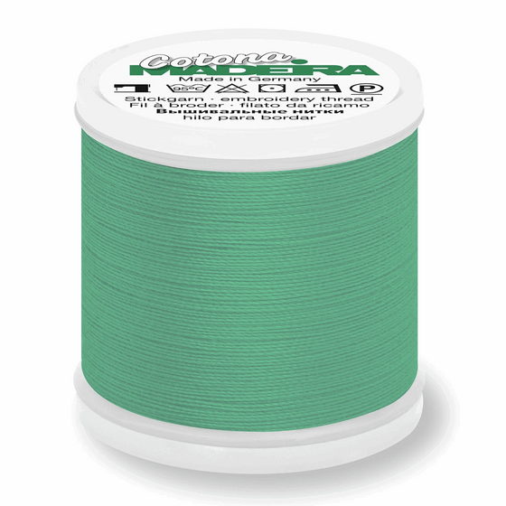 Madeira Cotona 30 663 Teal 200m Reel